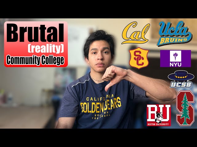 The brutal reality of transferring from Community College...