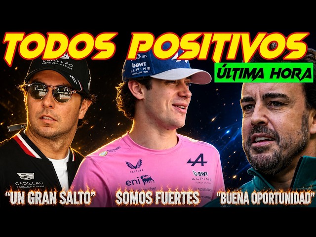 COLAPINTO, CHECO, AND ALONSO SEND THE HYPE SKY-HIGH FOR THE U.S. F1 GP, EVERYONE OPTIMISTIC IN AM...