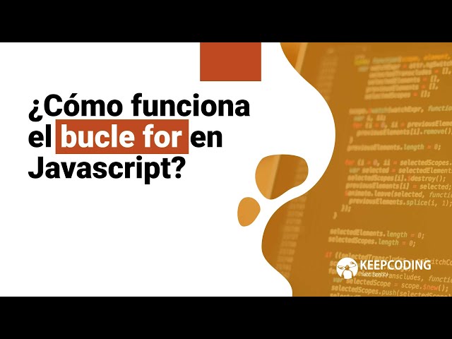 How does the for loop work in Javascript?