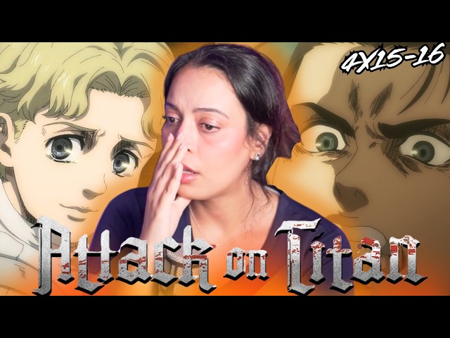 This Is About To Get UGLY... 😭 | First Anime |Attack on Titan S4 Episodes 15-16