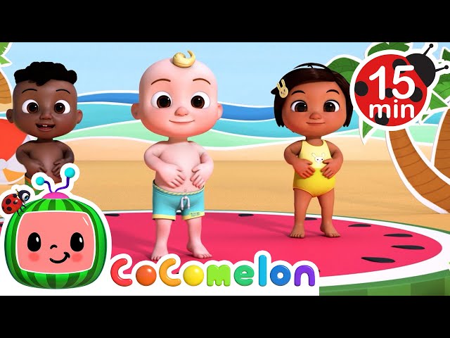 Belly Button Song | CoComelon Sing Along Songs for Kids | Moonbug Kids Karaoke Time