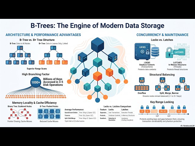 B Trees and B+ Trees
