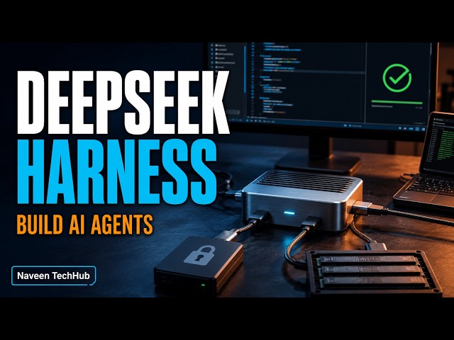 DeepSeek Harness Tutorial  | AI Agent Architecture for Beginners | Build a Practical AI Coding Agent