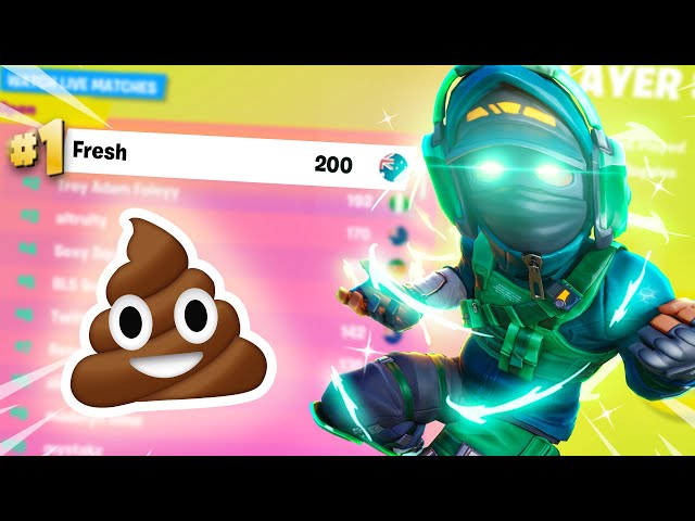 when Fresh POOPS on fortnite pros...