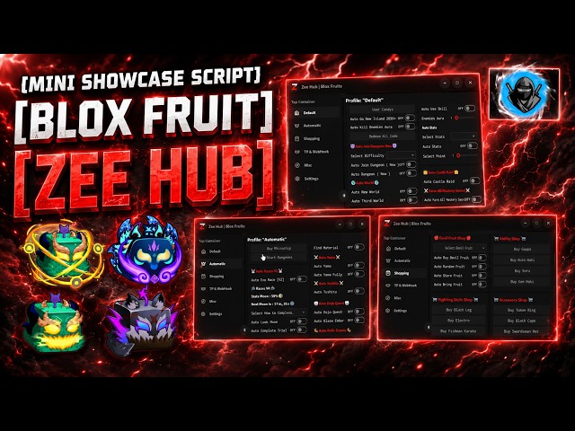 [zee  hub] NEW UPDATE BLOX FRUIT SCRIPT UPDATE 2026 | AUTO  FARM AND MORE