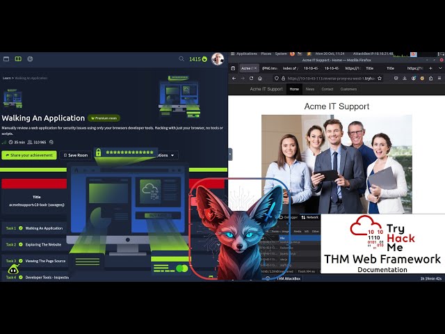 TryHackMe Walking An Application -  Full Walkthrough 2025
