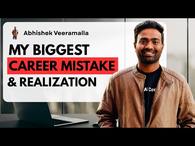 My Biggest DevOps Career Mistake and Realization | 99 percent are doing the same. 