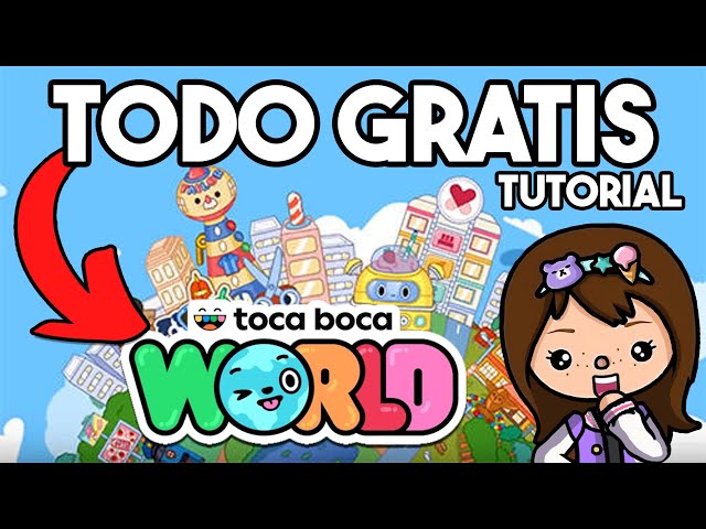 HOW TO GET EVERYTHING FREE IN TOCA BOCA WORLD *TUTORIAL*