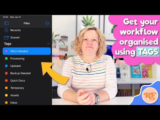 How I use Tags to Organise my Surface Pattern Design workflow