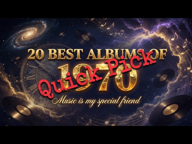 20 Best Albums of 1970 – Quick Pick 🎸 | The Year Music Changed Forever