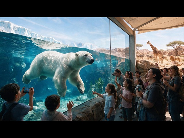 Tennoji Zoo Osaka 2026 — NEW Polar Bear Coast Just Opened! Hou-chan, Penguins, Lions & Red Pandas