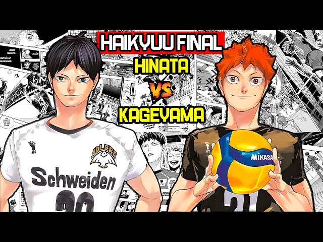 🏐 Así fue el FINAL de Haikyuu | Hinata vs Kageyama | Haikyuu Arco Final Resumen