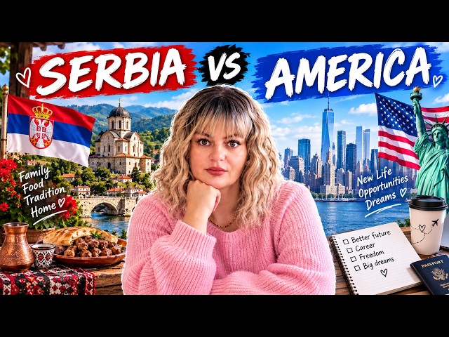I Wasn't Ready For The Difference... Serbia Vs. America