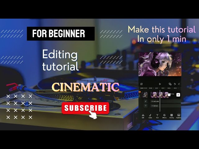 How to Edit Cinematic Videos in 1 Minute!#edit #capcut #tutorial#tranding