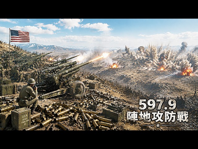 【2026最新戰爭劇】美軍萬炮齊轟597.9陣地，志願軍浴血死守高地展開慘烈攻防戰！🔥 #韓戰 #WarMovie #Military