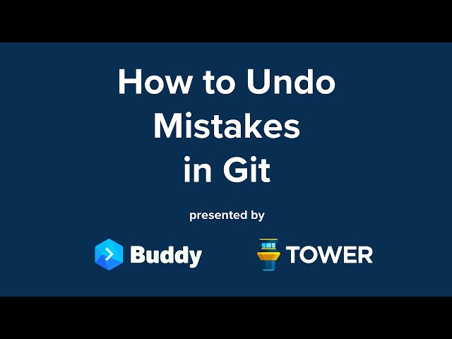 How to Undo Mistakes in Git