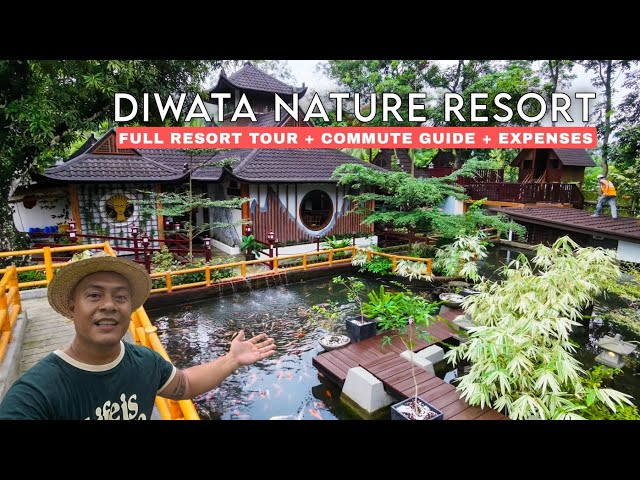 Full Resort Tour at DIWATA NATURE RESORT 🇵🇭 San Pablo City, Laguna | Commute Guide + Expenses