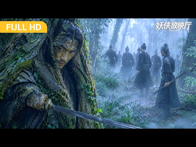 【Chinese drama】Disguised As A Tree, The Warrior Ambushes And Wipes Out All Assassins！