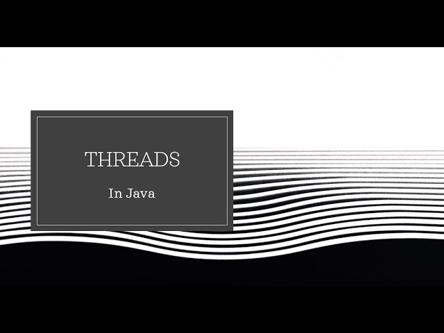 Java Threads