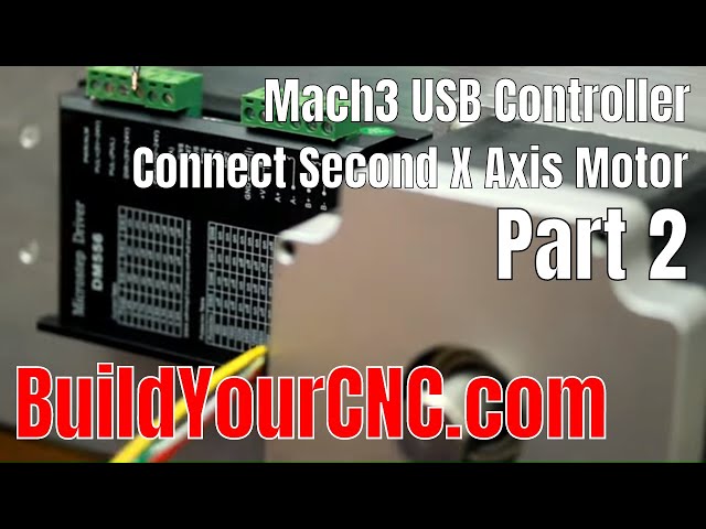 Mach3 USB Controller - Setup, wiring and configuration Part 2