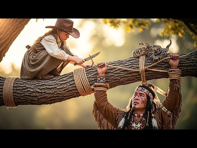 APACHE CHIEF LEFT FOR DEAD, UNCONSCIOUS... But a Little Girl Climbed to Save Him!