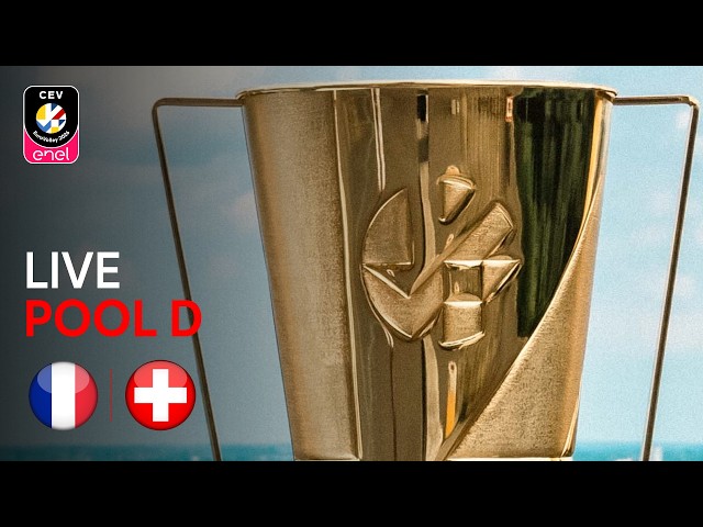 LIVE | France vs. Switzerland | CEV Enel EuroVolley 2026 | Men