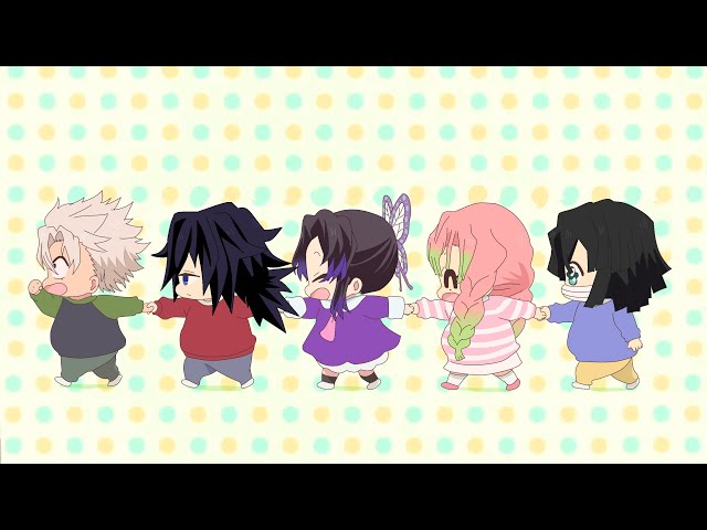 Hashiras Babies Doing the Brap Dance // Demon Slayer × Gakuen Babysitters // Animation