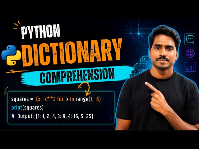 Python Dictionary Comprehension in Marathi