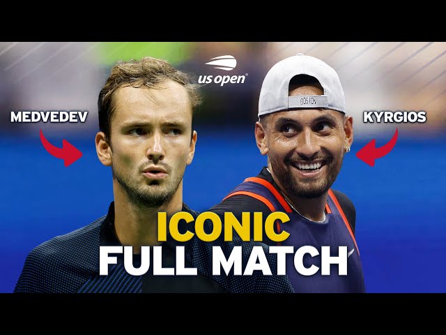 Daniil Medvedev vs. Nick Kyrgios Iconic Full Match | 2022 US Open Round 4