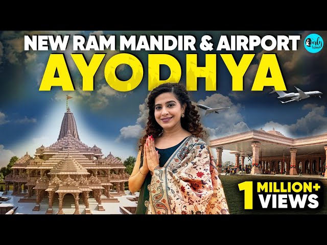 Exclusive Look Of The Newly Built Ram Mandir & Ayodhya Airport | I Love My India | Curly Tales
