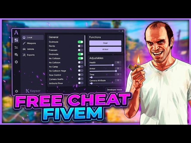 Undetected FiveM Free Menu Showcase (2026 Edition)