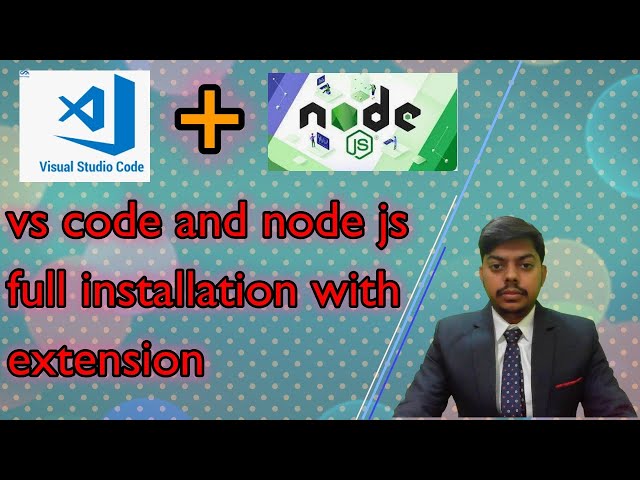 install vs code || install node js ||  full installation with extension || javascript || js allrover