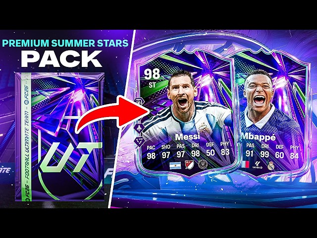 HUGE 98 PACKED! 🚀 UNLIMITED PREMIUM SUMMER STARS GUARANTEE PACKS! #eafc26