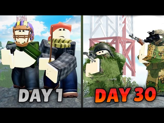GOING FROM RAGS TO RICHES IN DAY-Z ROBLOX (Aftermath)