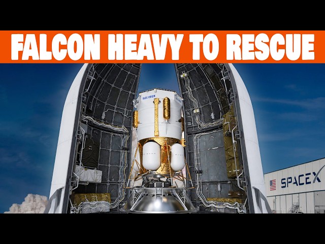 SpaceX Falcon Heavy to Launch Blue Moon instead of New Glenn! Is this Possible...