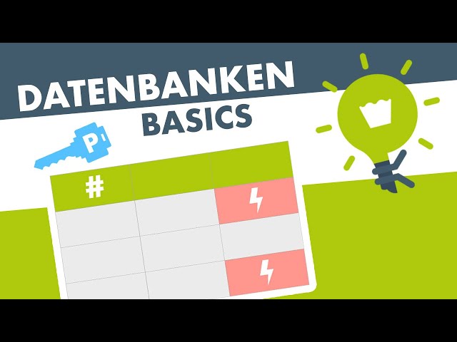 DATABASE BASICS explained simply