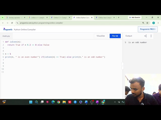 What Is Ternary Operator In (Java, C++, C, Python)