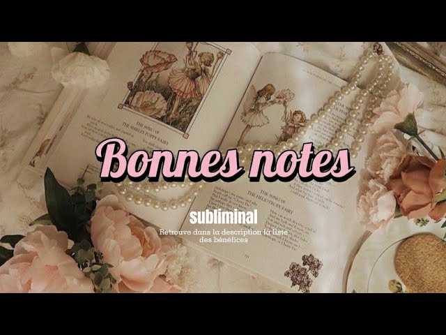 ⚤ BONNES NOTES  𝑒𝑥𝑡𝑟𝑒𝑚𝑒