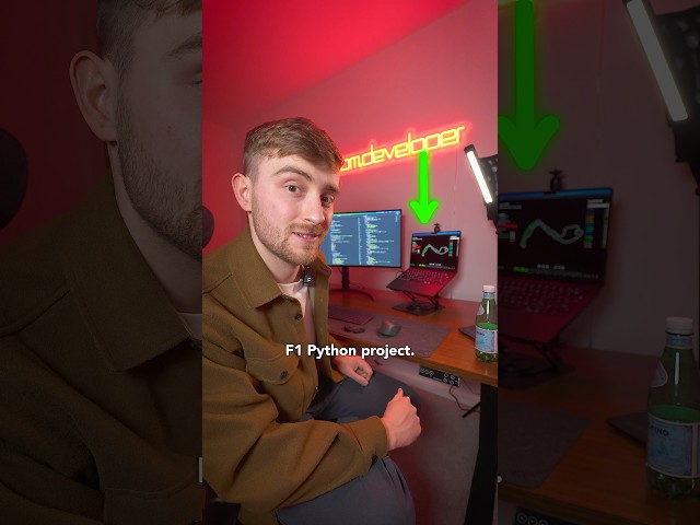 I built a GUI for the F1 Python Project! 🏎️ #programming #coding #python