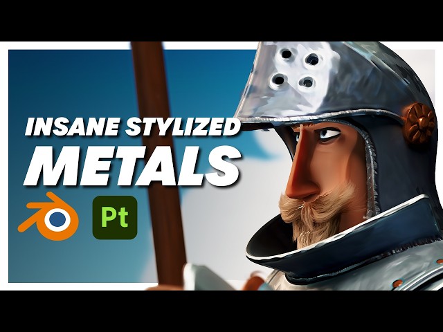 My Stylized Texturing Workflow (Blender + Substance Painter)