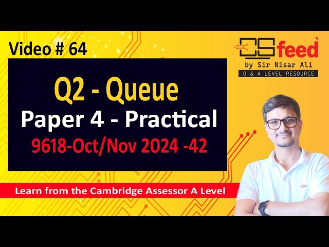 CS 9618/42 Oct/Nov 2024 - Q2 Queue