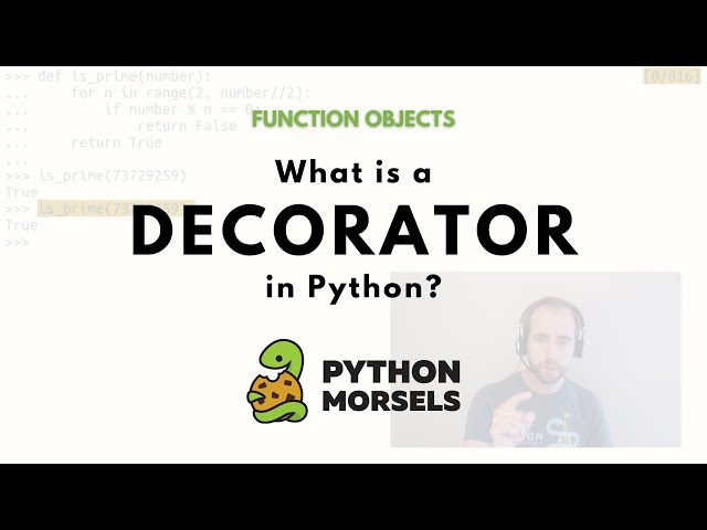 What is a decorator in Python?