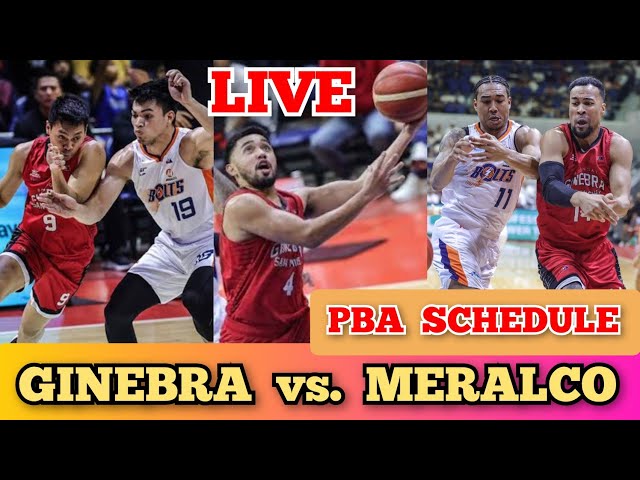 PBA LIVE TODAY GINEBRA vs MERALCO LIVE ITODO NABA LAHAT NG LAKAS NG GIN OR TULUYAN NG MANGULILAT 🔴