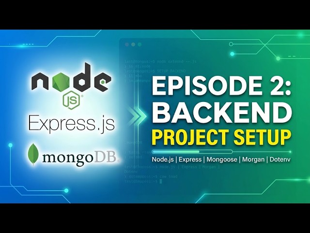 🚀 MERN Stack Tutorial Series - Episode 2: Setting Up the Backend Project