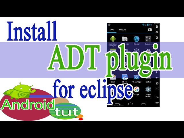ADT plugin android Install Plugin for eclipse android programming|android tut |best new