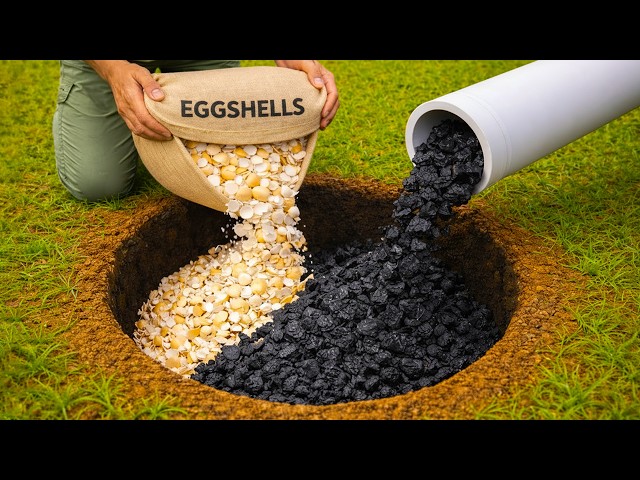 Pour Eggshells into Charcoal! Most People Would Never Know What Happened 😱