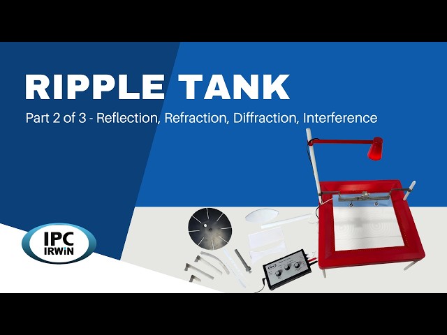 IPC Irwin Ripple Tank — Part 2:  Reflection, Refraction, Diffraction, and Interference.