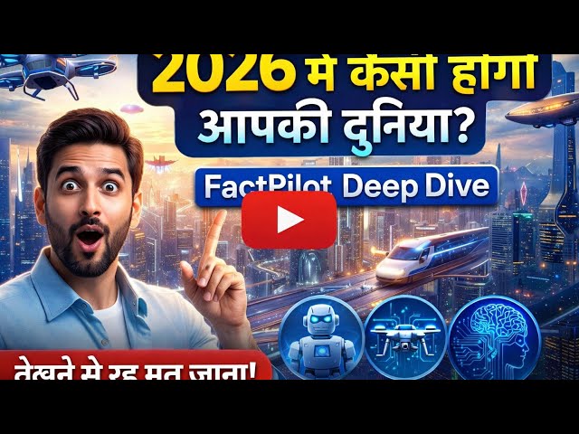 2026 में कैसी होगी आपकी दुनिया? FactPilot Deep Dive.