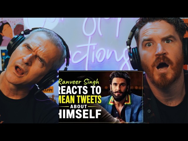 Ranveer Singh Reacts To Mean Tweets About Himself REACTION!!