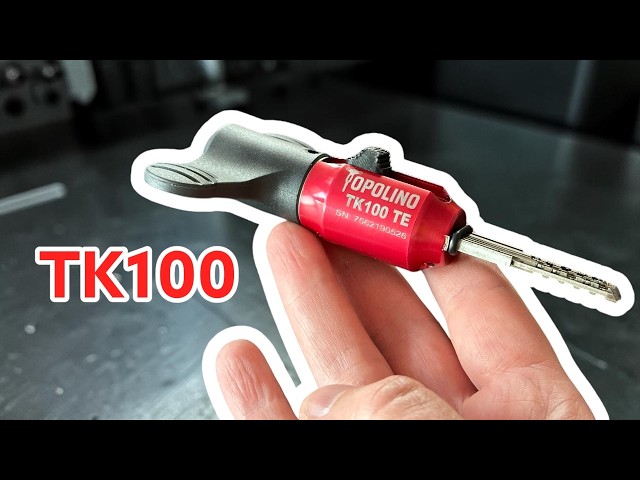 Topolino TK100 Lock Tool Instruction & Demonstration Video ⚡️
